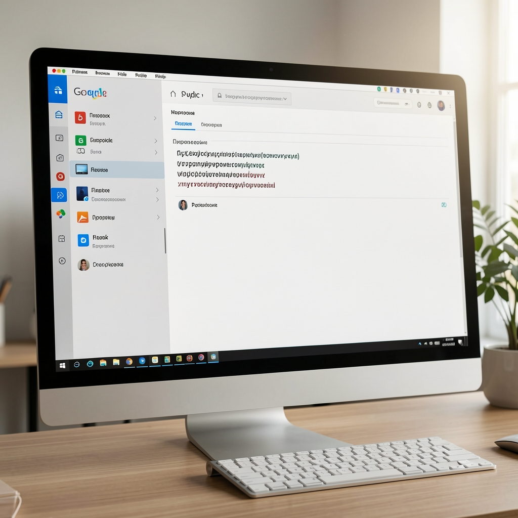 Экран современного компьютера Apple Mac с системным интерфейсом, демонстрирующим шрифт San Francisco в меню и заголовках приложений